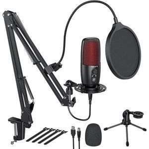 USBMicrophone,Condenser Microphone Kit for Computer,Podcast Mic Set,PC Condenser